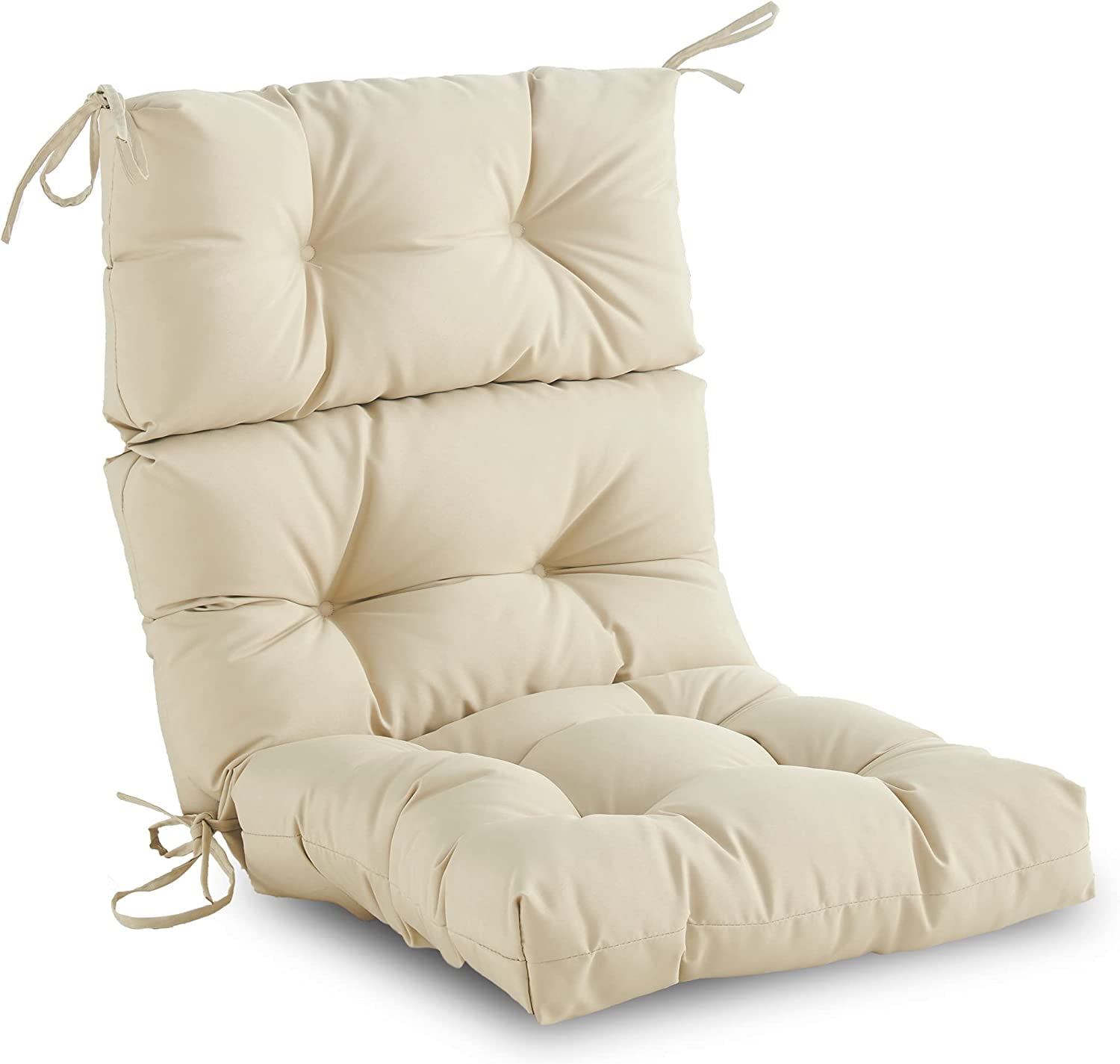 ZXNYH Outdoor/Indoor High Back Chair Cushion,Waterproof AllWeather