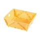 thumbnail image 5 of Cesta plegable 23x20cm con soporte Cajas plegables multiusos Escurridor plegable amarillo, 5 of 9