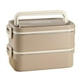 thumbnail image 1 of Hinati Clearance Lightning Double Layer Box Lunchbox for Stackable Containers Airtight Food Storage Containers Kitchen and Pantry Organization Canisters for Microwave, Oven, Freezer and Dishwasher, 1 of 8
