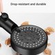 thumbnail image 5 of Cabezal de ducha ajustable que ahorra agua con 5 modos de rociado, 5 of 5