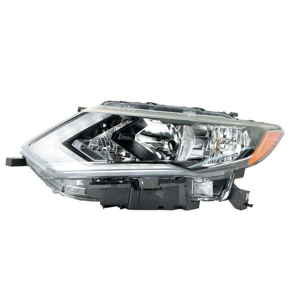 Halogen Headlamp For 2017-2020 Nissan Rogue Headlight Headlamp W/LED DRL Left LH