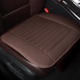 thumbnail image 3 of Tahtuvzn School Automobile Accessories Universal Car Front Seat Protectors Covers Breathable Faux Leather Pad Cushion for Vehicles, 3 of 6