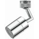 thumbnail image 1 of Filter faucet with 4-layer mesh filter, splash-proof rotating faucet aerator, 720 degree universal, 1 of 5