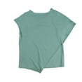 thumbnail image 2 of Alfani Womens Solid Pullover Blouse, Green, Large, 2 of 2