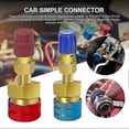 thumbnail image 5 of 2pcs Quick Connector Adapters R1234yf To R134a High Quick Couplers Connectors, 5 of 5