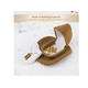 thumbnail image 4 of 2 Cajas Sombrero Vaquero Para Anillo De Compromiso Y Collar Xtellar cafe, 4 of 4