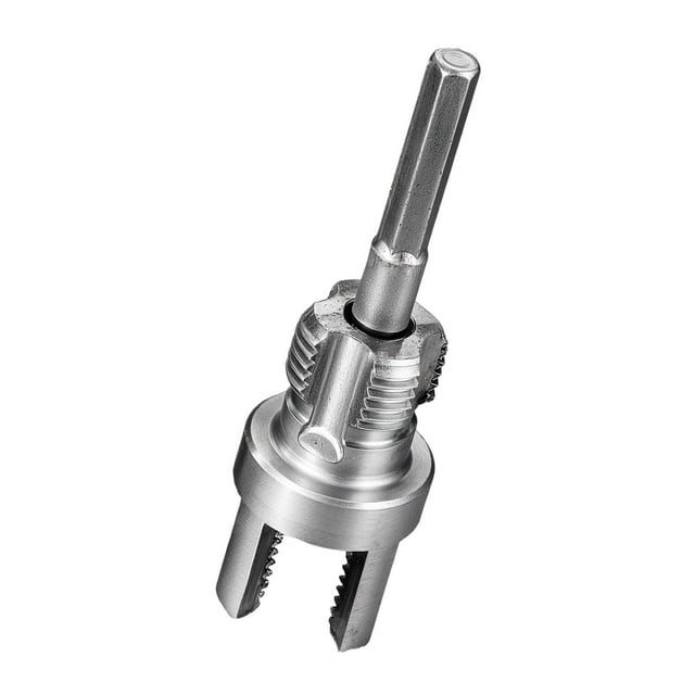 Almencla Pipe Threader Easy to Use for Electric Drill for DIY Project Repair Building 4 point 1.85cmx4.6cm