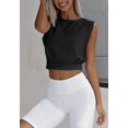 thumbnail image 1 of Camisetas sin mangas deportivas para mujer Camiseta corta de entrenamiento con cuello halter Camiseta de yoga y fitness, 1 of 5