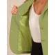 thumbnail image 5 of BLAZER DE TRABAJO CHIC PARA MUJERES INSPIRADOR CON SOLAPA Y MANGAS LARGAS, TRAJE BLAZER EN VERDE MATCHA TALLA M, 5 of 6