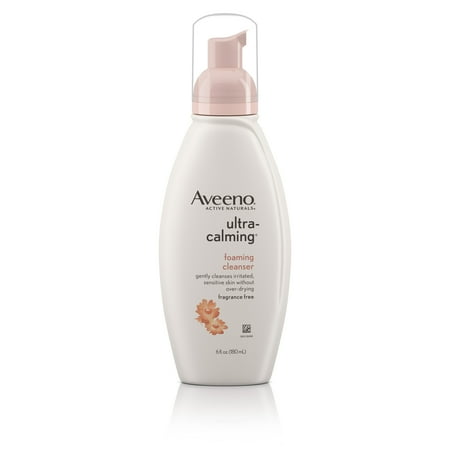Aveeno Ultra-Calming Foaming Cleanser For Sensitive Skin, 6 Fl. Oz - Walmart.com