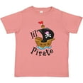 thumbnail image 3 of Inktastic Lil' Pirate Pirate Ship, Pink Bandana Boys or Girls Toddler T-Shirt, 3 of 5