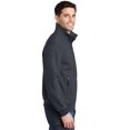 thumbnail image 3 of Port Authority Soft Shell Bomber Jacket-3XL (Battleship Grey), 3 of 6