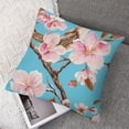 thumbnail image 7 of nygtbtfer Throw Pillow Covers, Couch Pillows Covers, Set of 2 Holiday Throw Pillow Covers, Spring Pink Flowers, Throw Pillow Covers for Couch, Pillow Covers White, 7 of 7