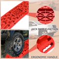 thumbnail image 3 of Traction Board Heavy Duty Recovery Board Emergency Rescue Tyre Ladder with Jack Lift Base for Mud Snow Sand Trapped Vehicle Self-help 2Pcs 10 Tonnes, 3 of 5