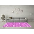 thumbnail image 3 of Ahgly Company Indoor Rectangle Abstract Purple Modern Area Rugs, 7' x 9', 3 of 4