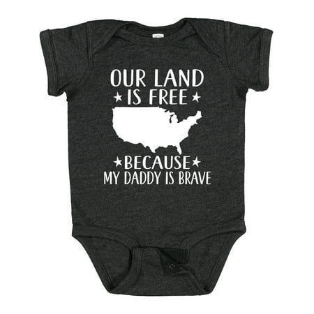 

Inktastic Military Daddy Veteran for Son Daughter Gift Baby Boy or Baby Girl Bodysuit
