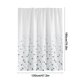 thumbnail image 3 of Cortina de ducha de poliéster grueso e impermeable con estampado de mimosa, 180 x 120 cm, cortina colgante para baño con ganchos, tela opaca para mayor privacidad.,Vsgery, 3 of 6