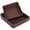 Dark Tan, variant on 2 Pcs Holiday Present PU Leather Valet Tray Organizer for Men Nightstand Tray for Entryway Table Key Wallet Watch Coin Change Phone Dresser Jewelry Bedside Desktop