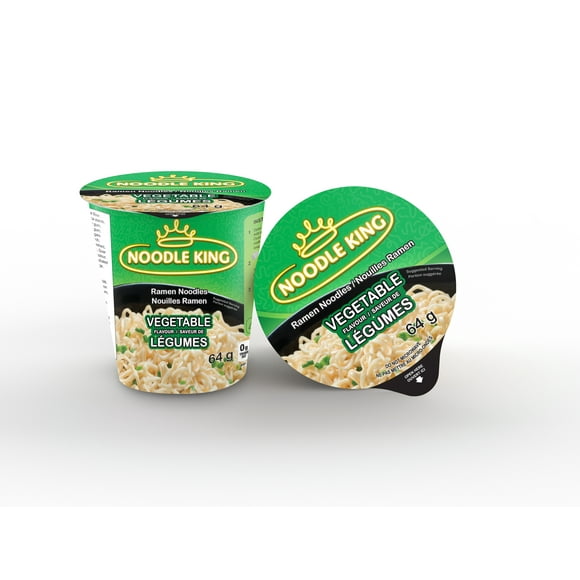 Vegetable Flavor Ramen Noodles in a Cup, Vegetable Flavor Ramen Noodles in a Cup