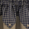 thumbnail image 3 of Park Designs Navy Sturbridge Lined Point Valance, 3 of 6