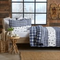 thumbnail image 2 of Great Bay Home Rustic Lodge Reversible Reversible Quilt Set With Shams  (Twin, Bristol), 2 of 6