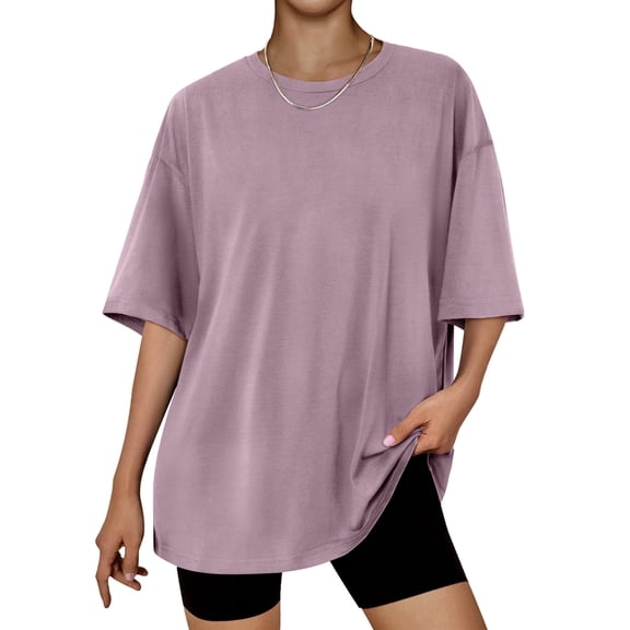 SUNBS Plus Size Womens Tops Workout T Shirts Short Sleeve Spring Tee Summer Clothes,Sizes S-3XL