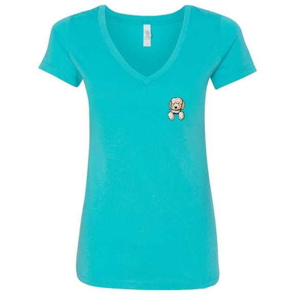 Inktastic Pocket Goldendoodle Women's V-Neck T-Shirt