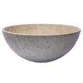 thumbnail image 2 of Eden Bath EB-S003PG-P 6 x 14 in. Small Vessel Sink Bowl, Polished Penny Gray Marble, 2 of 7