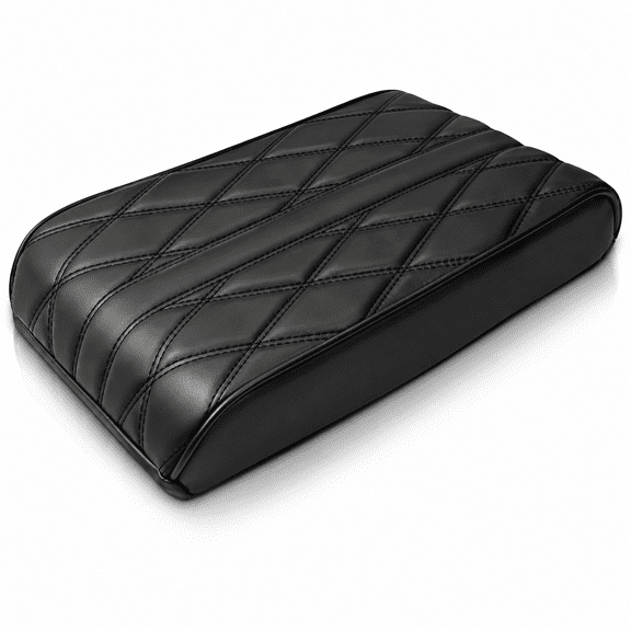 Car Armrest Cover,Auto Leather Waterproof Center Middle Console Cover Pad,Vehicle Memory Foam Armrest Seat Box Cushion Protector,Universal for SUV,Truck,RV and More