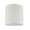Butter Creme, variant on Transitional Drum (Cylinder) Shaped Spider Construction Lamp Shade in Off White with Leaves and Petals in Paper, 8" Wide (8" x 8" x 8")