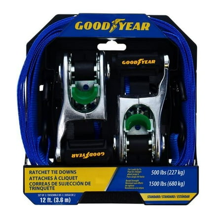 

Goodyear Gy5000 12Ft 500 Lb Ratchet Tie Down