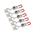 thumbnail image 1 of 5Pcs Toggle Latch Clamp Stainless Steel for Furniture Hardware Home Sliding Door without keyhole, 1 of 8