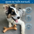 thumbnail image 2 of Wishbone Dog Chew Toy, Durable WPC Bone for Teeth Cleaning, 1-Pack, 2 of 7