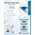Fluidmaster 7530P8 Universal Better Than Wax Toilet Seal, WaxFree