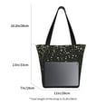 thumbnail image 3 of Sikiie Star Silver Glitter Shoulder Bag Casual Hobo Crossbody Tote Bag for Women and Men Large Purse Messenger Bag Travel Work, 3 of 6