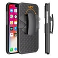 thumbnail image 3 of Case Belt Clip Holster for iPhone 16 - Swivel Cover Kickstand Armor Combo Drop-Proof, 3 of 6