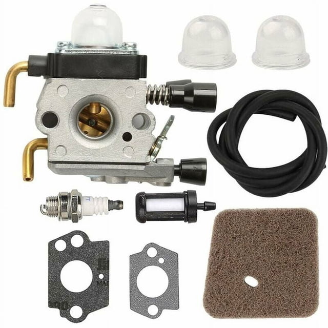 Carburador con línea de combustible para cortadora de setos STIHL HS75 HS80 HS85 HL75 HL75K FH75 HT70 HT75 KM80 KM85 KM85R SP80 SP85 FC75 FC85