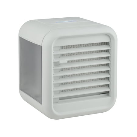 Mainstays 2-in-1 Portable Personal Evaporative Air Cooler, White