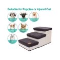 thumbnail image 2 of Folding Pet Stairs,3 Steps Foldable Dogs Stair for Small to Medium Dog and Pet, 2 of 3