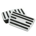 thumbnail image 3 of 2PCS Aluminum Alloy Rubber Anti Slip Foot Plate Set for  10 2018-2021, Improve Driving Safety, Easy Installation, 3 of 7