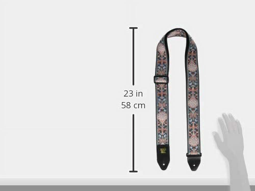 Ernie Ball Tangerine Nightmist Jacquard Guitar Strap P04634