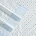 thumbnail image 4 of Laura Ashley - Sheet Set, Breathable Percale Cotton Bedding, 200 Thread Count, Deep Pocket, Chic Home Decor (Kate Blue, Queen), 4 of 5