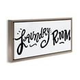 thumbnail image 2 of Stupell Industries Rustic Lodge Laundry Room Fun Typography Brown Floating Frame Canvas Art, 25 x 11, by SD Graphics Studio, 2 of 8