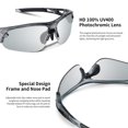 thumbnail image 3 of Gafas de sol deportivas BEACOOL polarizadas UV400 para hombre, mujer y jóvenes, 3 of 8