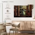 thumbnail image 4 of Elephant Stock Philadelphia Art Museum Wall Art - Horizontal Canvas Wall Art - Hallway Wall Decor - Places Canvas - Black And Brown Decor - 12" x 8", 4 of 4