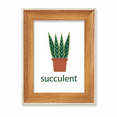 thumbnail image 1 of Cactus Potted Succulents Green Desktop Wooden Photo Frame Display Picture Art Painting Multiple Sets, 1 of 3