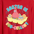 thumbnail image 2 of SpongeBob Squarepants - Easter Is Egg - Men's Long Sleeve T-Shirt, 2 of 5