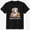 Black-5, variant on Spooky Halloween T-Shirt, Boujee Ghost with Bow and Drink, Seasonal Graphic Short Sleeve Casual Tee