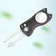 thumbnail image 3 of Portátil Golf Tool Marcador de bolas Pitchmark Groove Cleaner Accesorio Negro Sunnimix Golf Divot, 3 of 8