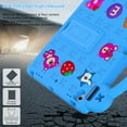 thumbnail image 6 of Allytech for iPad 10th Gen Case with Screen Protector Film, Kids Friendly Shockproof Cute Design Handle Stand Protective Rugged Tablet Case for Apple iPad 10th Generation 2022 - Blue, 6 of 6
